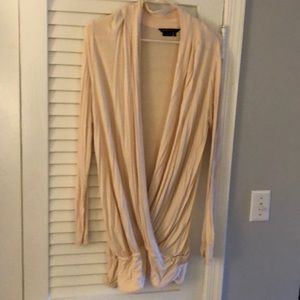 BCBG Cream Shirt Dress